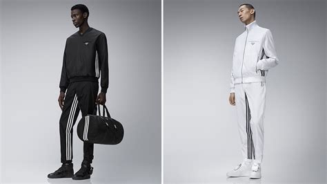 prada poliestere pium|Prada and Adidas Just Released Their First Collection of Clothing.